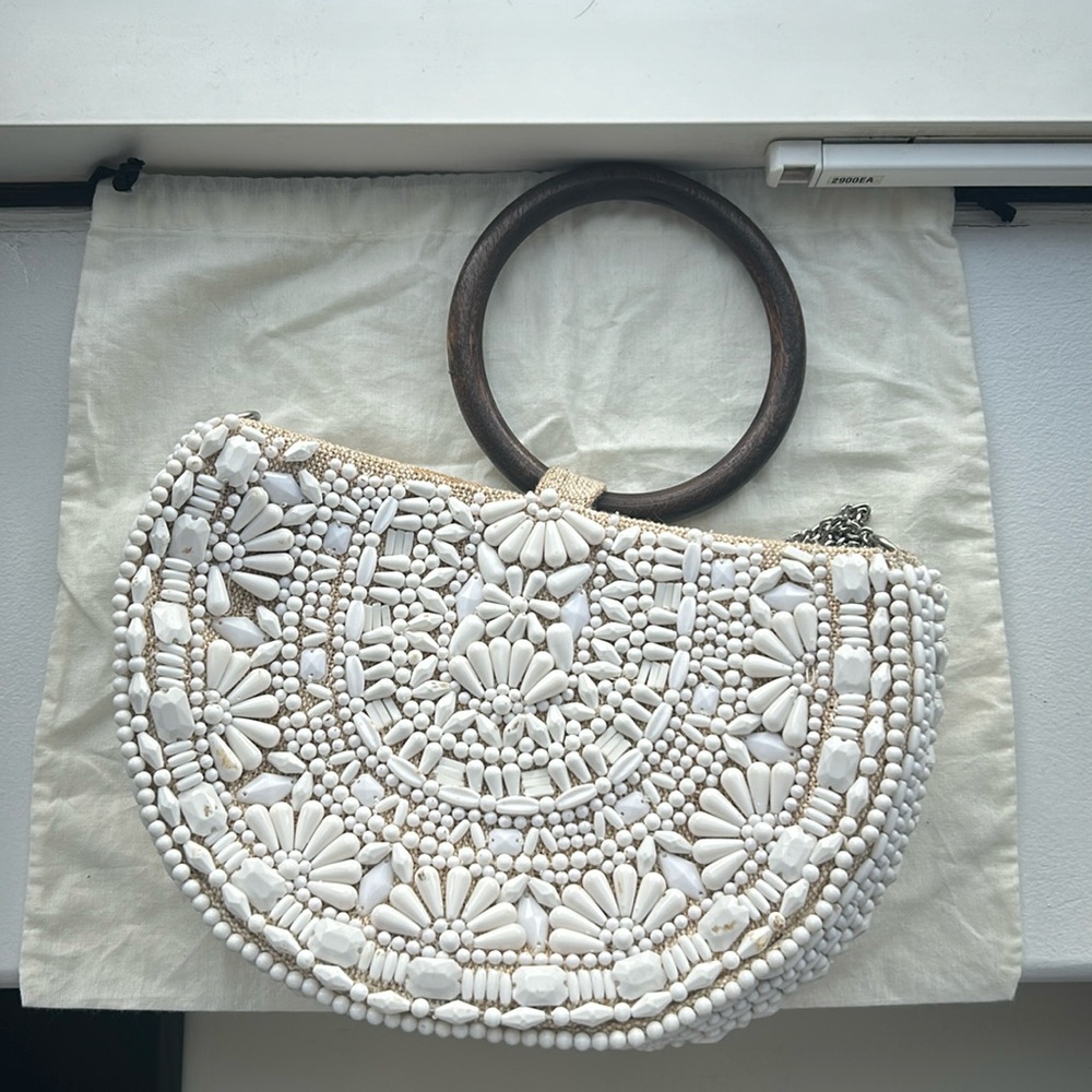 Zara beaded bag